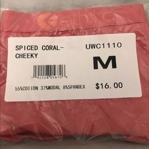 Ethika Womens- The Cheeky- Spiced Coral- New !!!